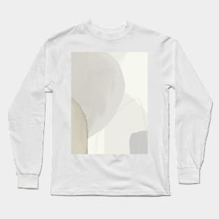 Minimal Abstract Print 010 Long Sleeve T-Shirt